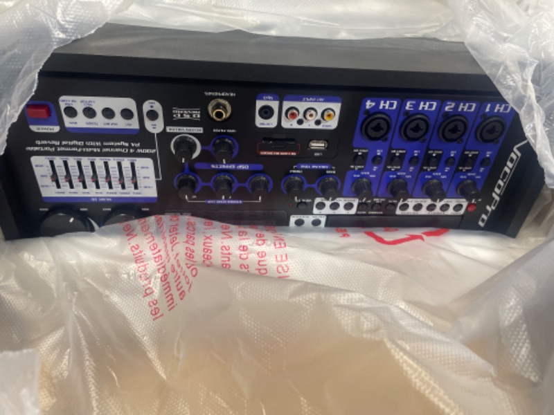 Photo 1 of VocoPro All-in- One Portable Karaoke System, Champion-Rec-200W 4-Ch PA w/Digital rec, 21.00 x 21.00 x 23.00 (CHAMPIONRECBASIC)