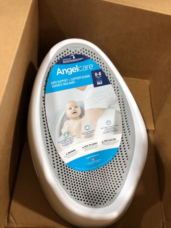 Photo 2 of Angelcare Baby Bath Support (Grey) | Ideal for Babies Less than 6 Months Old