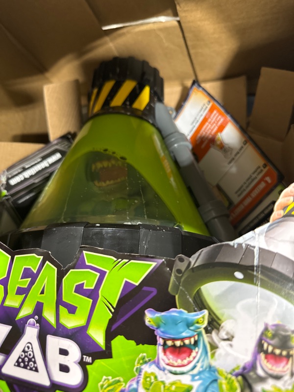 Photo 2 of Beast Lab – Shark Beast Creator. Add Ingredients & Follow The Experiment's Steps to Create Your Beast! with Real Bio Mist & 80+ Lights, Sounds and Reactions – Shark Style May Vary Sharks