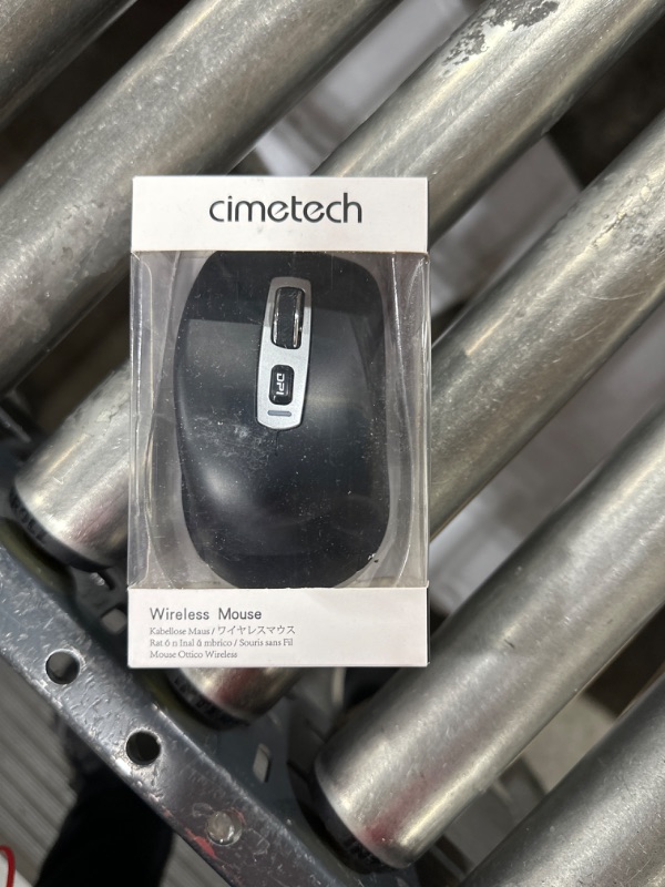 Photo 2 of cimetech Wireless Bluetooth Mouse, Computer Mouse, Slim Noiseless Optical Wireless Mice with 2400 DPI Compatible for Laptop, ipad, Mac (BT4.0+2.4G Dual Mode - Black)
