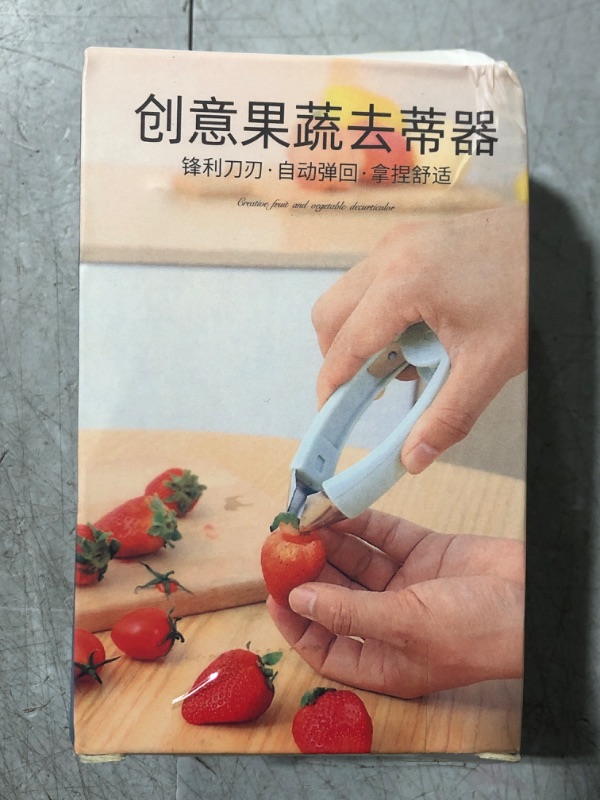 Photo 1 of 2 Pack Stem Remover, Potato, Pineapple, Tomato Corer, Fruits and Vegetables Eye Peeler
