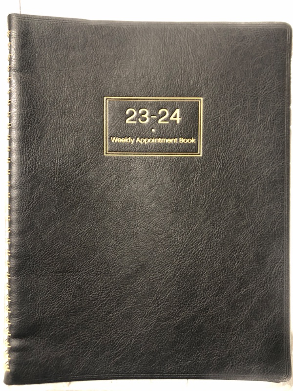 Photo 1 of 2023-2024 Weekly Appointment Book & Planner - 2023 Daily Hourly Planner, 8" X 10"