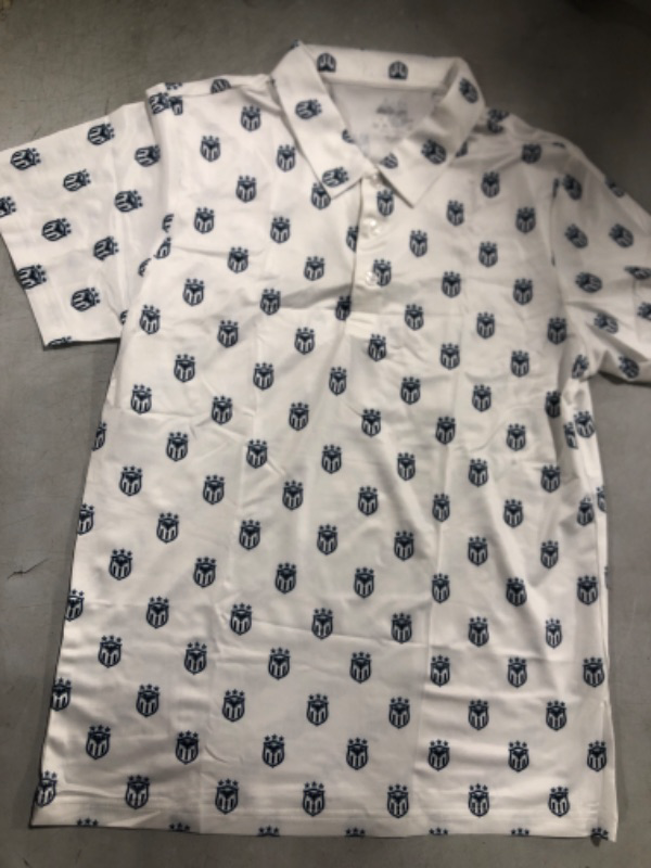 Photo 1 of (XL) GEEK LIGHTING Boys' Short Sleeve Polo Shirts School Uniforms T-Shirt for Kids and Teens 6-16 Years 