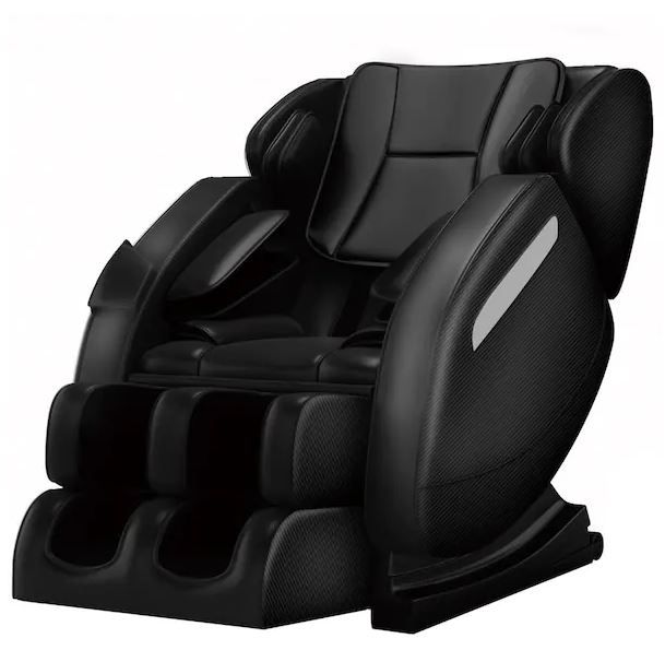 Photo 1 of Favor-MM350 Black Recliner w/ Zero Gravity Full Body Air Pressure, Bluetooth, Heat, Foot Roller Massage Chair