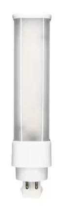 Photo 1 of 18-Watt Equivalent CFLNI Horizontal G24Q PL LED Light Bulb 5000K in Daylight (4-Pack)
