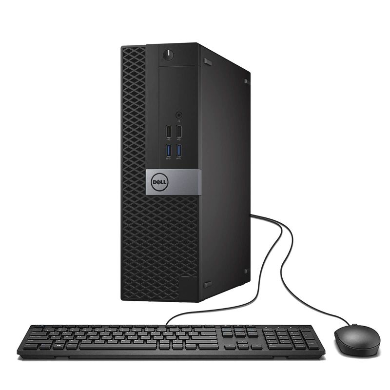 Photo 1 of Dell Optiplex 3050 SFF Desktop Computer PC, Intel Quad Core i5-6500 up to 3.6GHz, 16GB DDR4, 256GB SSD, WiFi, 4K Support, DP, HDMI,Windows 10 Pro 64 Bit English/Spanish/French(Renewed)