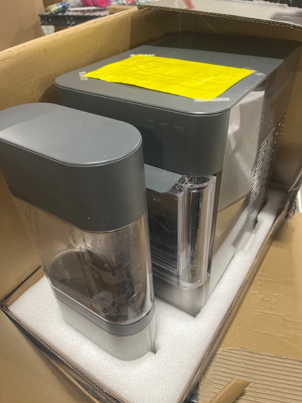 Photo 2 of GE Profile Opal | Countertop Nugget Ice Maker w/ 1 gal sidetank | 2.0XL Version | Ice Machine with WiFi Connectivity | Stainless Steel