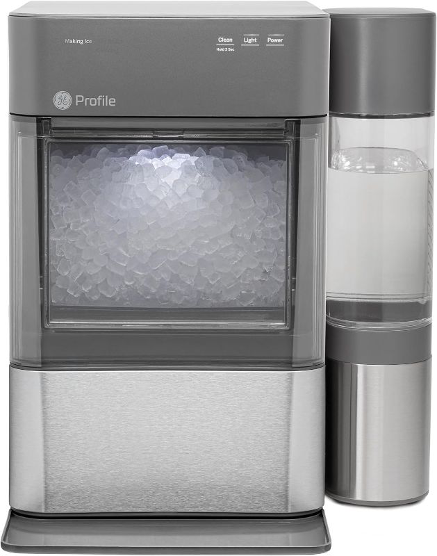 Photo 1 of GE Profile Opal | Countertop Nugget Ice Maker w/ 1 gal sidetank | 2.0XL Version | Ice Machine with WiFi Connectivity | Stainless Steel