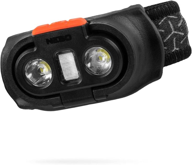 Photo 1 of  Nebo Einstein Powerful Headlamp/Compact Low Profile Headlamp/5 Light Modes/Available in 400 Lumens, 750 Lumens, 1000 Lumens, 1500 Lumens