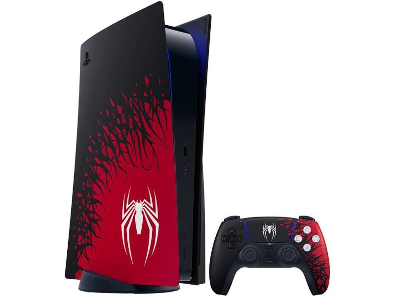 Photo 1 of PlayStation®5 Disc Console – Marvel’s Spider-Man 2 Limited Edition Bundle
