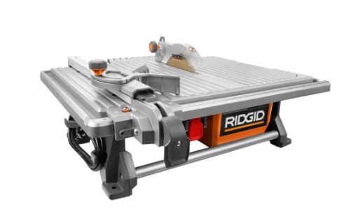 Photo 1 of 6.5 Amp 7 in. Blade Corded Table Top Wet Tile Saw
