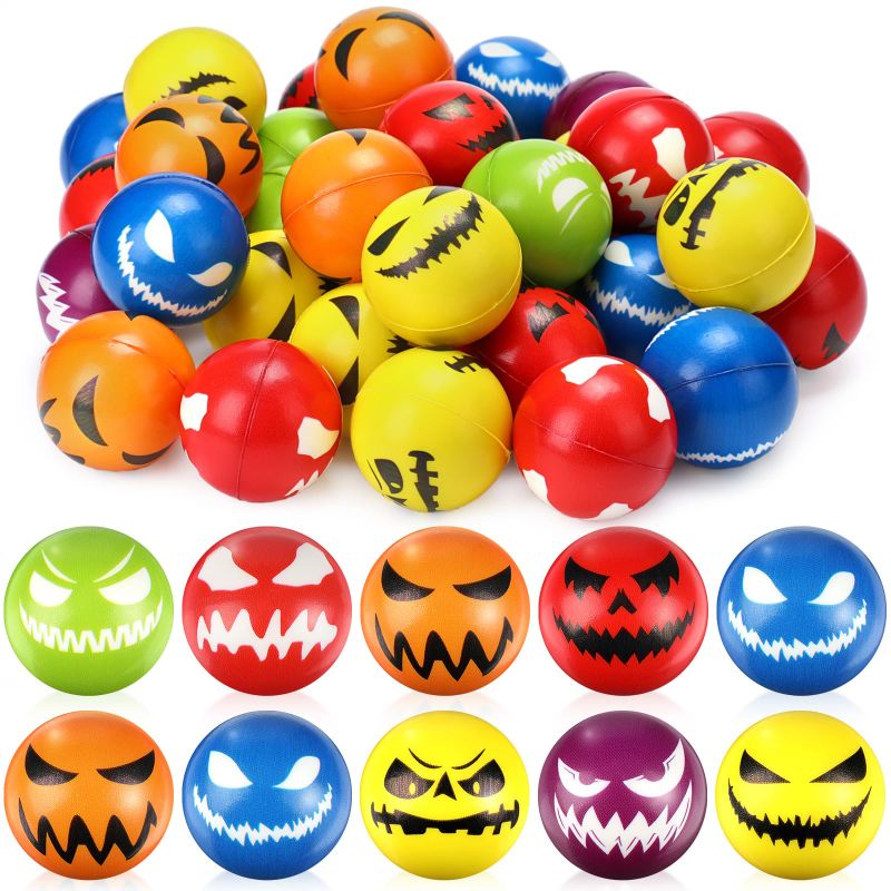 Photo 1 of 41Pcs Halloween Toys Assortment for Kids Girls Boys Halloween Party Favors, Pumpkin Plush Decrations, Trick or Treating, Halloween Prizes (Halloween)