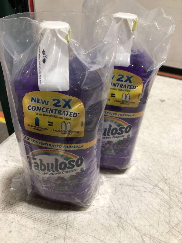 Photo 2 of 2 pk Fabuloso Multi Purpose Cleaner Lavender Scent 56 oz