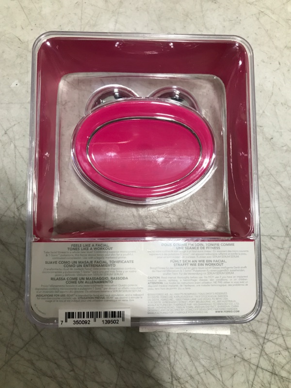 Photo 3 of FOREO Anti Aging Bundle - Bear Fuchsia Microcurrent Facial Device and Serum Conductive Gel