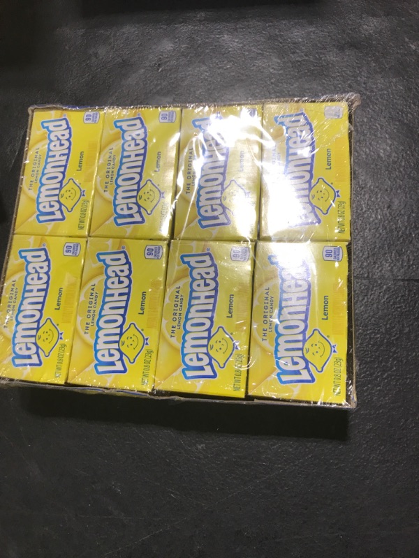 Photo 2 of Ferrarra Pan Lemonhead Candy Box, 24-0.8 Oz Pack 24 Count (Pack of 1) EXP DEC 2023