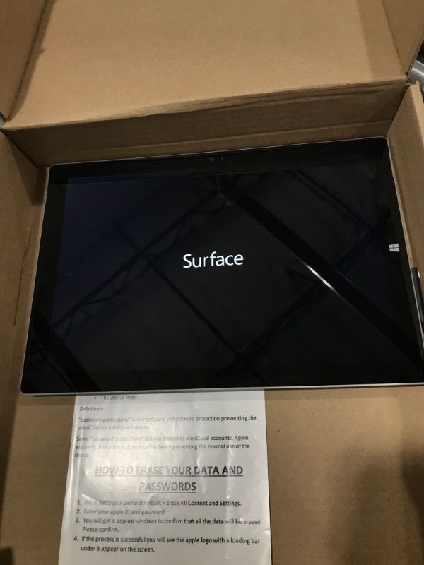 Photo 4 of Microsoft Surface Pro 3 (256 GB, Intel Core i5)(Windows 10 Professional 64 bit) (Renewed) Intel core i5 256 GB