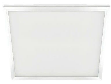 Photo 1 of 2 ft. x 2 ft. 48-Watt White Integrated Edge-Lit Flat Panel T-Bar Grid Flush Mount LED Troffer with Color Changing CCT