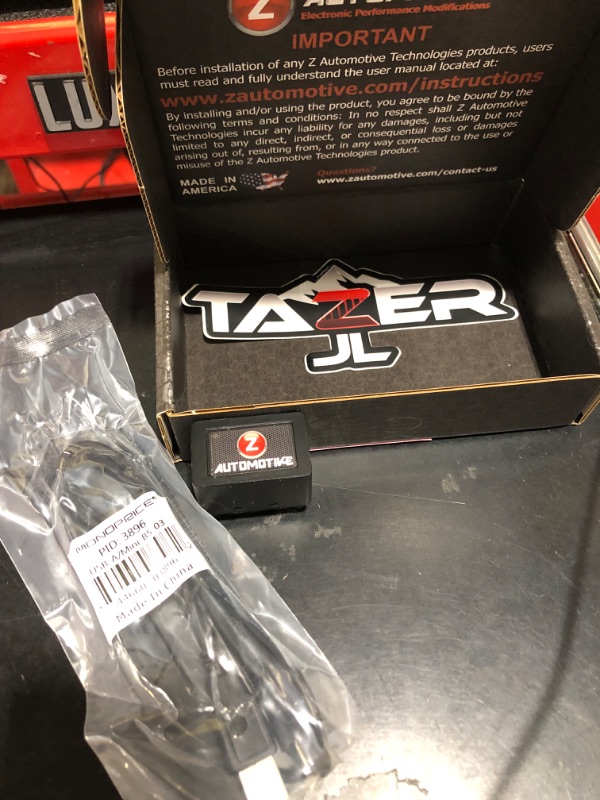 Photo 3 of Z Automotive Tazer JL and JT Mini Programmer - Customize Over 50 Settings Compatible with Jeep Wrangler Gladiator 2018-2022 Activates Rock Crawl, Winch Mode, Light Show More black JPJLJTTZR