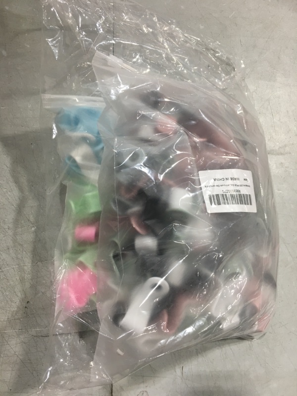Photo 1 of 300 PCS Colorful Clothes Hanger Connector Hooks, Space-Saving Hanger Extender Clips, Plastic Cascading Clothes Hooks, Heavy Duty Outfit Hangers for Christmas Home Bedroom Decorations