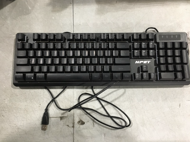 Photo 1 of NPET Keyboard
