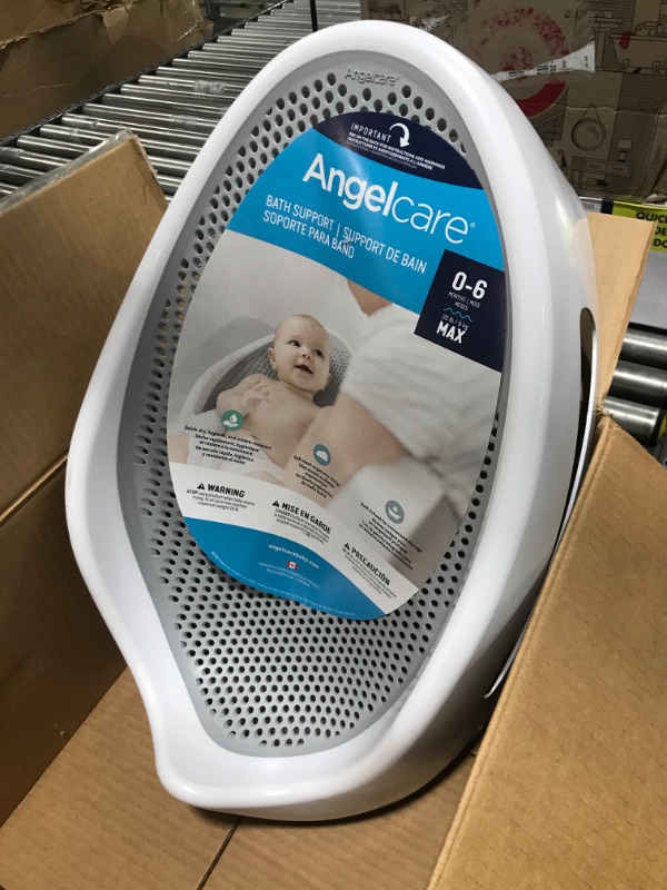 Photo 2 of Angelcare Baby Bath Support (Grey) | Ideal for Babies Less than 6 Months Old