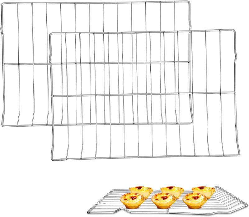 Photo 1 of ???????? DG75-01001C Oven Rack-Flat Repalce DG75-01001A DG75-01001B DG75-01001D. DG75-01001C Compatible with Samsung Oven NE63A6511SS NX60A6511SS NE59T4311SS NE63A6111SW NX58H9500WS.(2 Pack)
