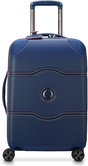 Photo 1 of  DELSEY Paris Hardside  Luggage with Spinner Wheels, Navy, Carry-on 21 Inch DIFFERS SLIGHTLY FROM STOCK IMAGE