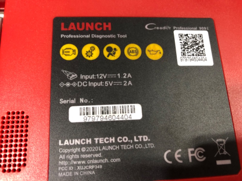 Photo 7 of 2023 LAUNCH CRP909E Full System OBD2 Scanner, OE-Level Car Diagnostic Scan Tool, 28+ Reset Service Automotive Scanner, Injector Coding, Key IMMO, ABS Bleeding, TPMS, Auto VIN