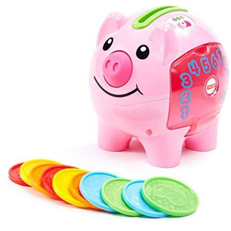 Photo 1 of  Fisher-Price Laugh & Learn Smart Stages Piggy Bank Pink Small 