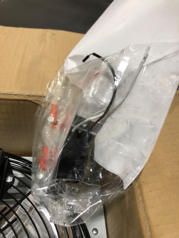 Photo 1 of KEN BROWN 12 Inch Variable Shutter Exhaust Fan Wall Mounted With Speed Controller 1800CFM For Garages And Shops,Greenhouse,Attic Ventilation Fan With Speed Control