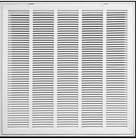 Photo 1 of 22 X 22 INCH Steel Return Air Filter Grille - Removable Frame 