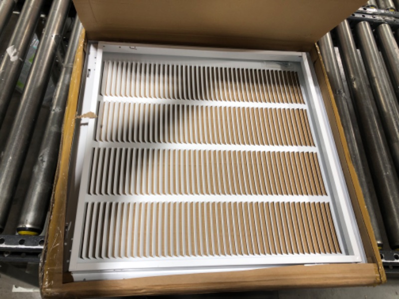 Photo 2 of 22 X 22 INCH Steel Return Air Filter Grille - Removable Frame 