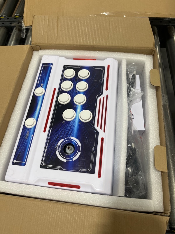 Photo 2 of 26800 Games in 1 Pandora Box Arcade Game Console Double Stick Separate Wireless Bluetooth Console with Trackball Support 3D Retro Classic Games Can be Connected TV Video Devices 4 Player Online Game