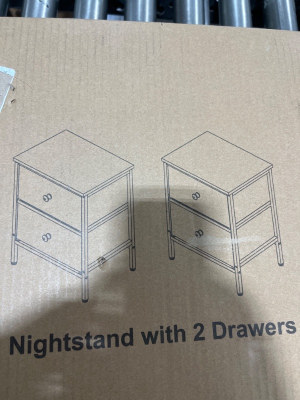 Photo 1 of 2 DRAWER NIGHT STANDS