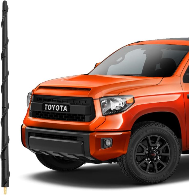 Photo 1 of 13 Inch Antenna for Toyota Tundra Tacoma FJ Cruiser 2000-2023, Car Truck Toyota Antenna Replacement, Toyota Tundra Tacoma Accessories Upgrade for FM AM Radio Reception