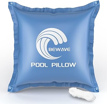Photo 1 of 
Roll over image to zoom in

BEWAVE Pool Pillow, Winterizing Air Pillow for Above Ground Winter Swimming Pool Covers, 4 x 4 Ft

