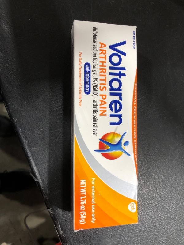 Photo 2 of Voltaren Arthritis Pain Gel for Powerful Topical Arthritis Pain Relief, No Prescription Needed - 1.7 oz/50 g Tube