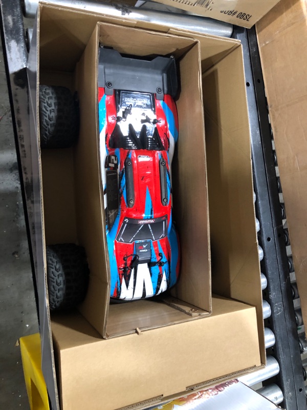 Photo 3 of ARRMA RC Truck 1/10 VORTEKS 4X4 3S BLX Stadium Truck RTR (Batteries and Charger Not Included), Red, ARA4305V3T1