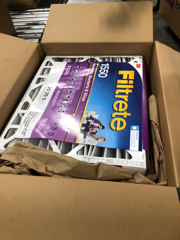 Photo 1 of 3M Filtrete Ultra Allergen Healthy Living Deep Pleat Furnace Filter