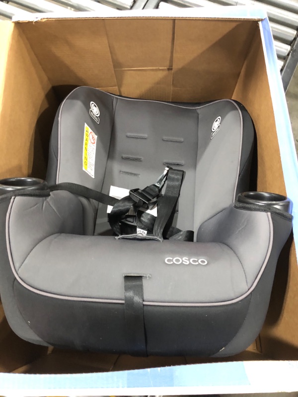 Photo 2 of Cosco Onlook 2-in-1 Convertible Car Seat, Rear-Facing 5-40 pounds and Forward-Facing 22-40 pounds and up to 43 inches, Black Arrows