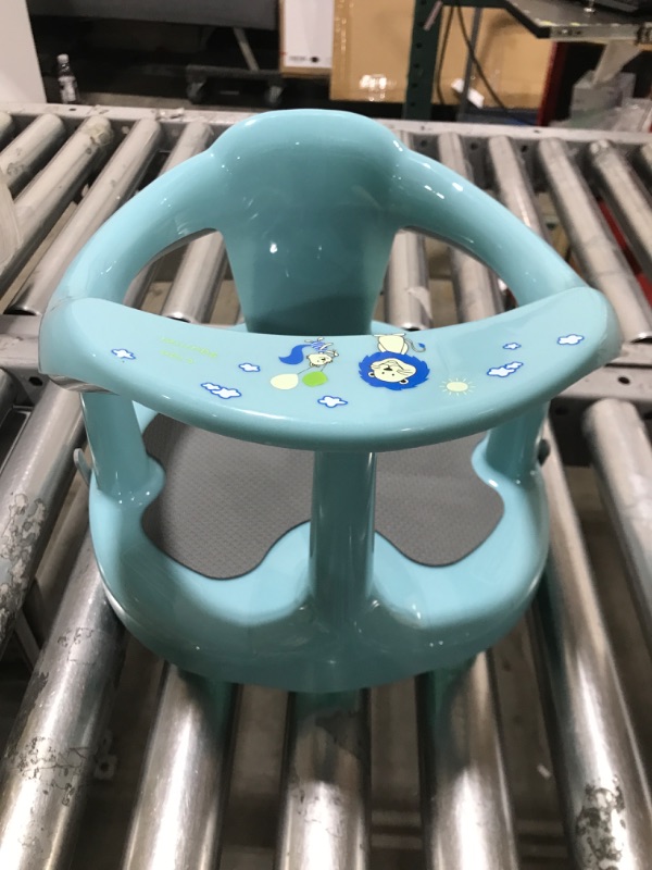 Photo 2 of Baby Bath Seat for Babies 6 to 18 Months / Non-Slip Infants (Light Blue)