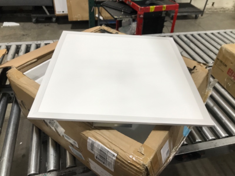 Photo 2 of [6 Pack] 2x2 LED Flat Panel Light - 3CCT [3000K/4000K/5000K], TRIAC Dimmable 40W 5000LM, Recessed Back-Lit Led Drop Ceiling Lights, DustProof LED Troffer Fluorescent Replacement Fixture ETL Listed 3000K/4000K/5000K 6PACK