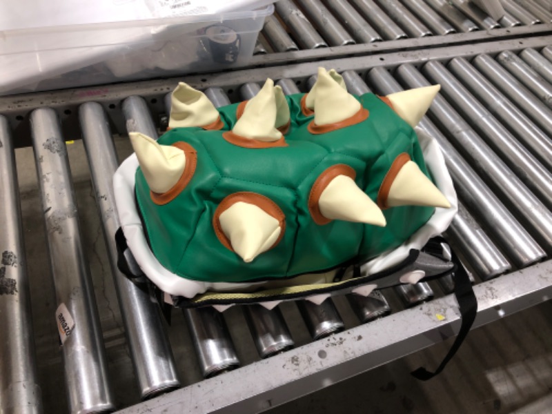 Photo 1 of Super Mario Bros Bowser green turtle Shell Backpack