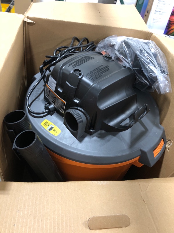 Photo 2 of 16 Gallon 5.0 Peak HP NXT Wet/Dry Shop Vacuum with Filter, Locking Hose and Accessories