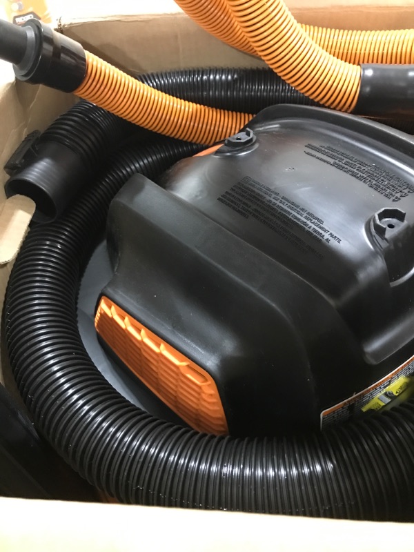 Photo 5 of 14 Gallon 6.0 Peak HP NXT Wet/Dry Shop Vacuum with Fine Dust Filter, Hose, Accessories and Premium Car Cleaning Kit
