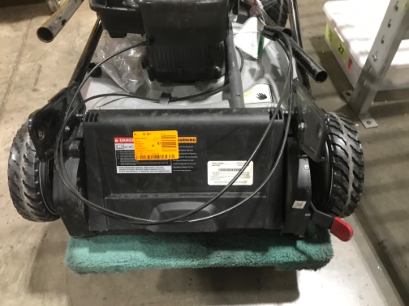 Photo 3 of 22 in. 140 cc Briggs & Stratton Walk Behind Gas Self-Propelled Lawn Mower with Front Wheel Drive and Makina Dust Bag
