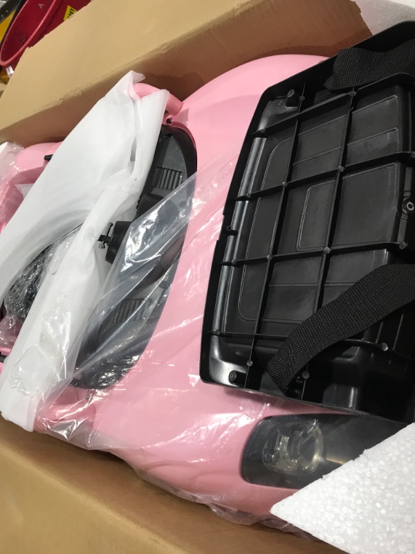 Photo 1 of Lil' Rider Kids Ride On Car with Remote Control – Sports Car for Kids 6V Battery Powered Ride On Toys with Sound, MP3 and USB for Ages 3 – 6 (Pink)