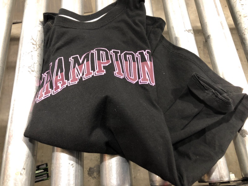 Photo 1 of Champion Black T Shirt (S)