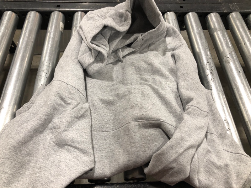 Photo 1 of Champion Light Grey Drawstring Pullover Hoodie (XL)