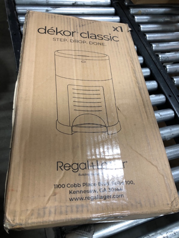 Photo 1 of Dekor Classic Hands-Free Diaper Pail | White | Easiest to Use | Just Step – Drop – Done | Doesn’t Absorb Odors | 20 Second Bag Change | Most Economical Refill System